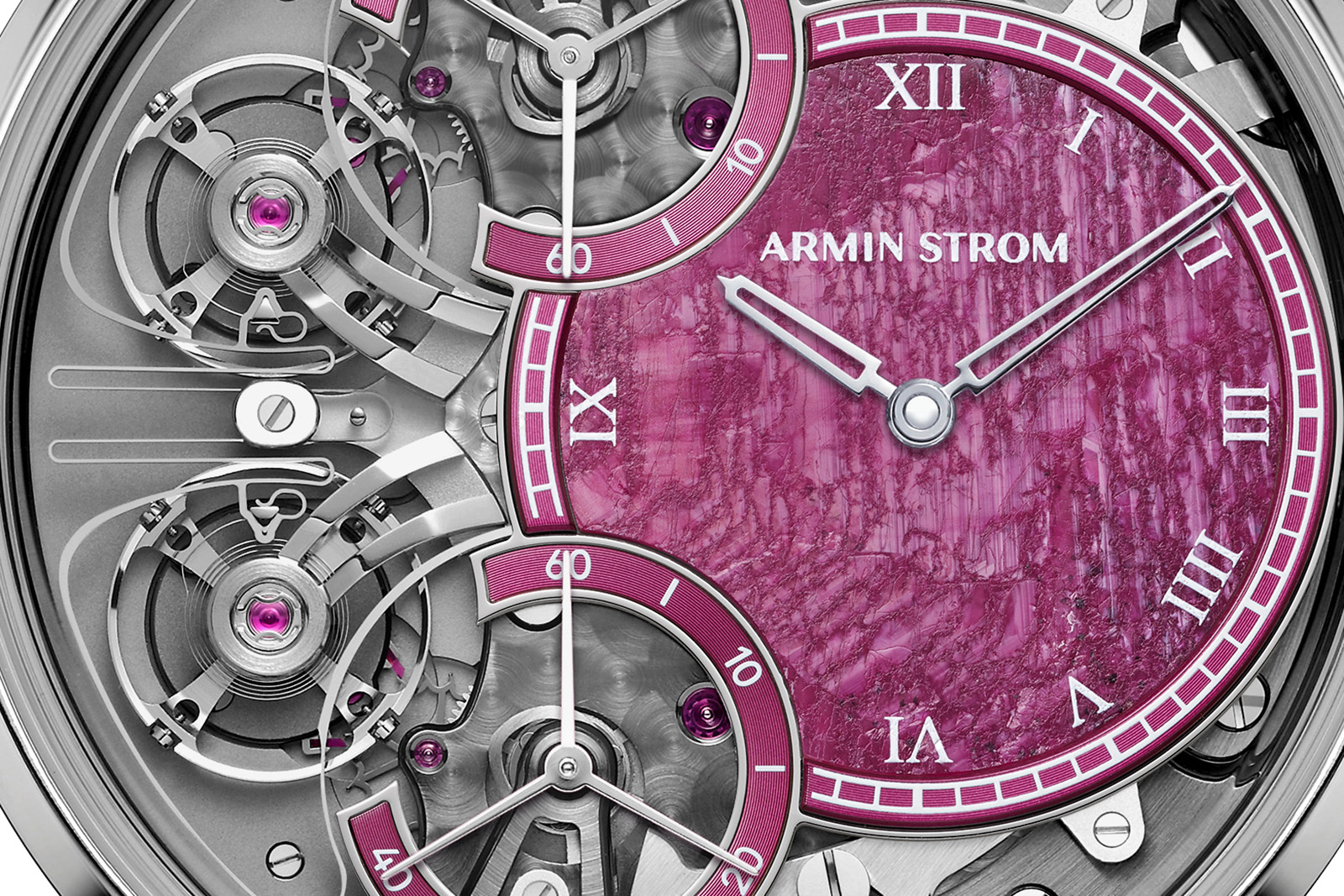 Armin Strom Mirrored Force Resonance Ruby Closeup - фото 2