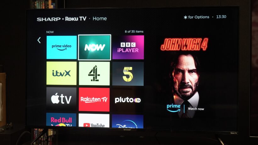 Приложения Roku на Sharp 55FJ7K